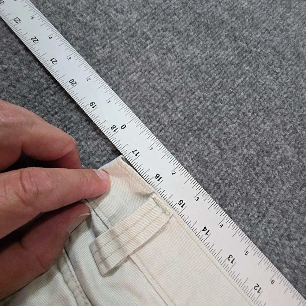 Levis Cargo Shorts Mens 34 Beige Canvas Relaxed Fit Workwear Utility Summer